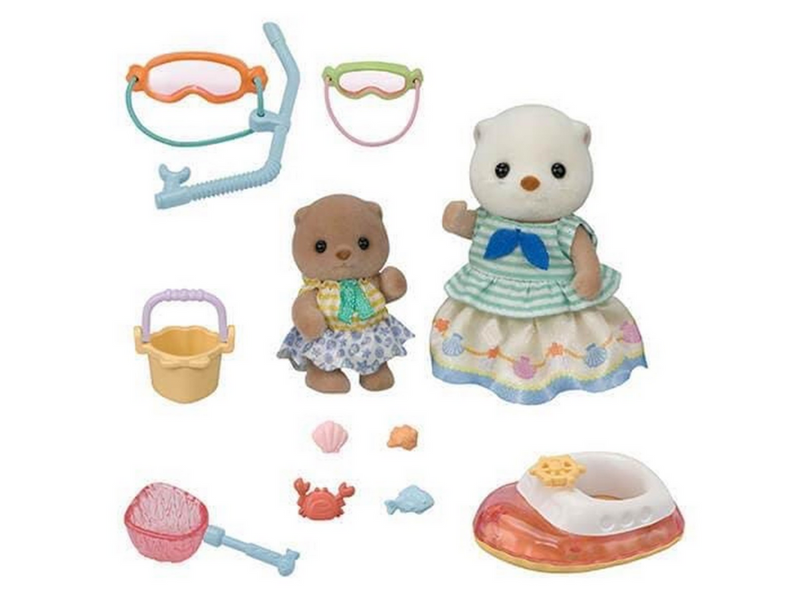 Sylvanian Families Sea Otter Sisters - Splashy Snorkel Set