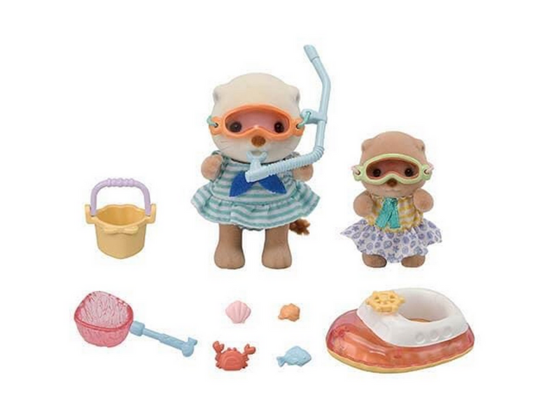 Sylvanian Families Sea Otter Sisters - Splashy Snorkel Set