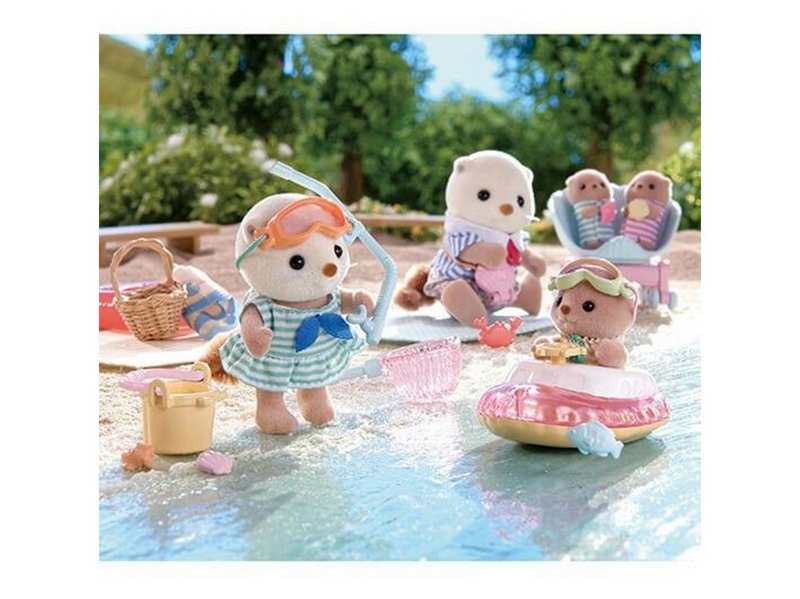 Sylvanian Families Sea Otter Sisters - Splashy Snorkel Set
