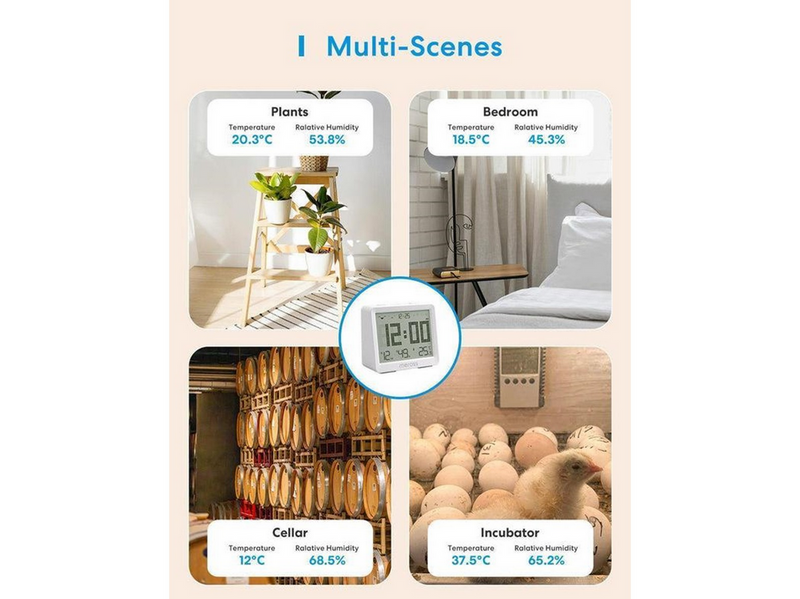 Meross MS130H - Smart Temperature and Humidity Sensor Kit
