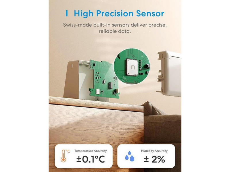 Meross MS130H - Smart Temperature and Humidity Sensor Kit