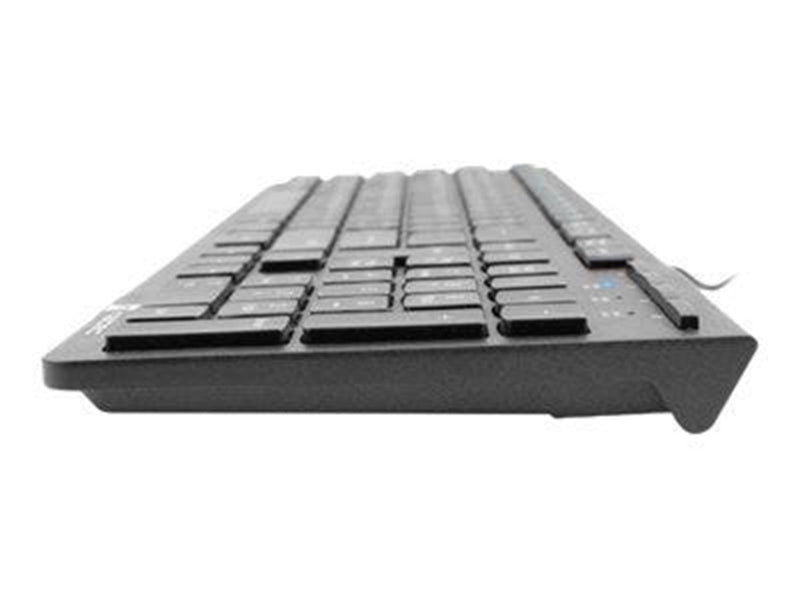 Natec Discus 2 - keyboard - QWERTY - US - black - Tastaturen - Englisch - US - Schwarz