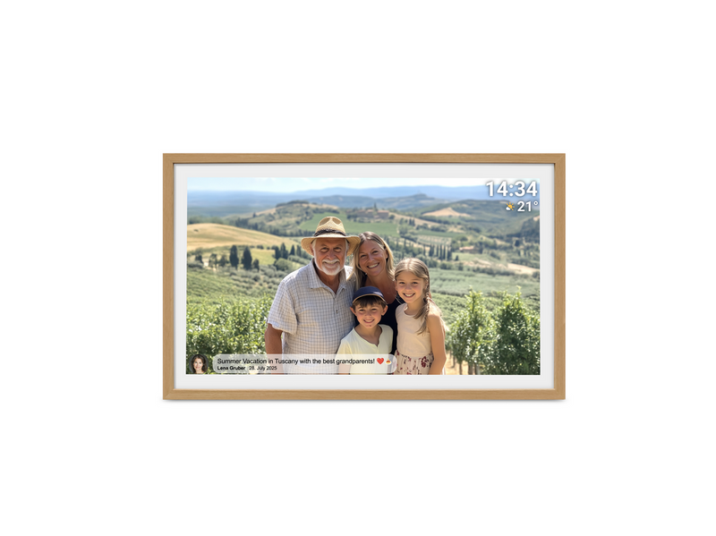 DENVER FRAMEO PFF-3263LW - Light Wood