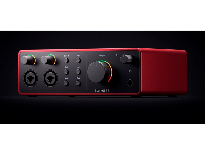 Focusrite Scarlett 4i4 4th Gen - 4-in/4- out audio interface