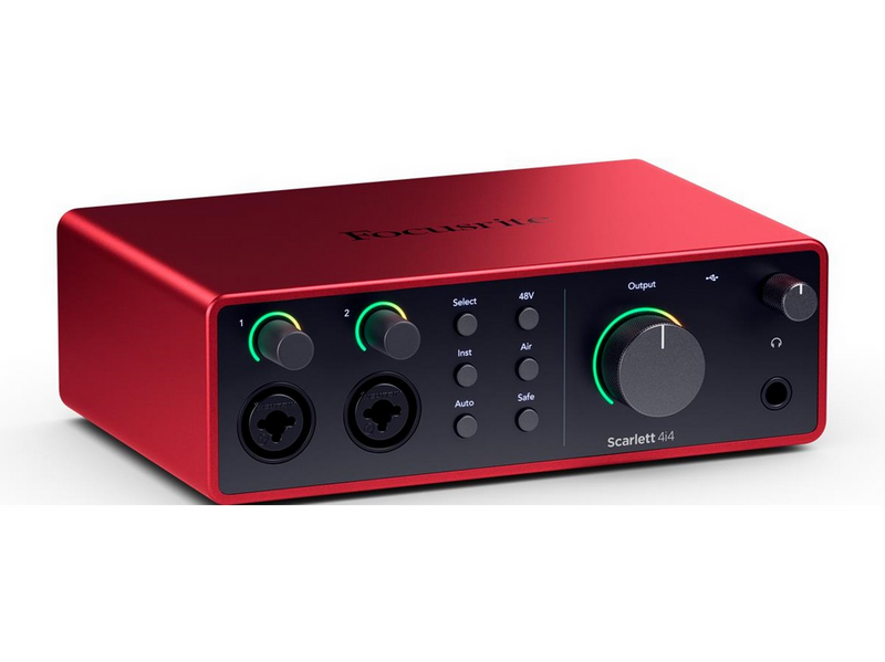 Focusrite Scarlett 4i4 4th Gen - 4-in/4- out audio interface