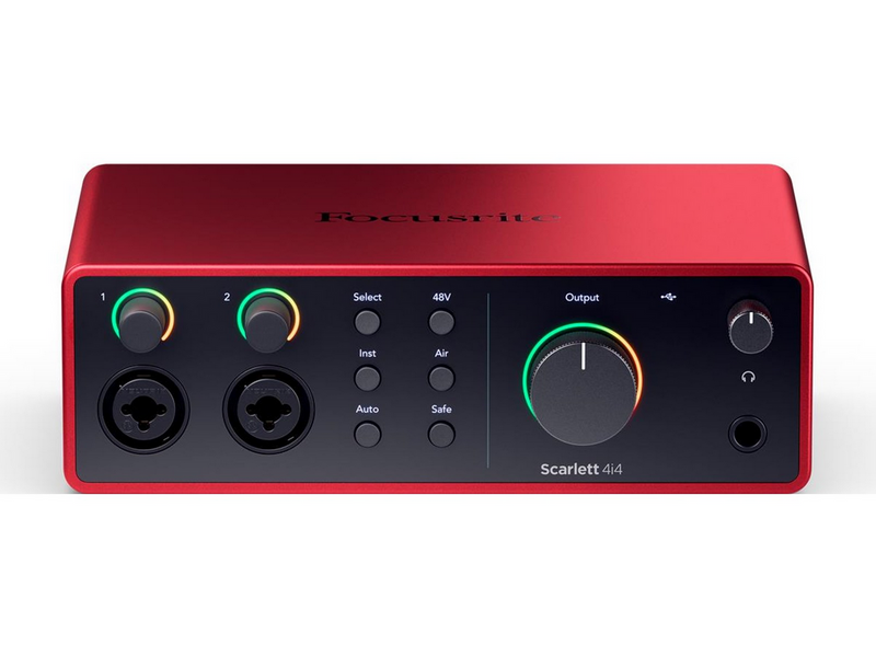 Focusrite Scarlett 4i4 4th Gen - 4-in/4- out audio interface