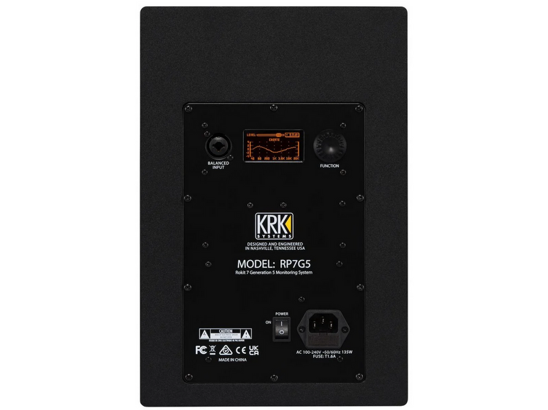 KRK Systems Rokit 7 G5 - 7" Powered Near-Field Studio Monitor