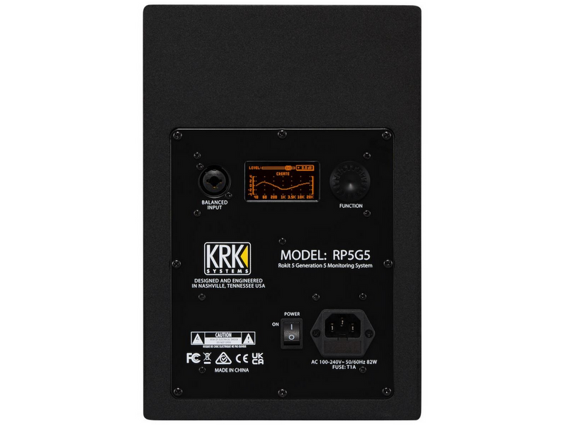 KRK Systems Rokit 5 G5 - 5" Powered Near-Field Studio Monitor