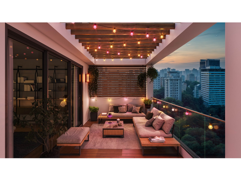 Philips Hue Festavia Globe outdoor string lights 7 m