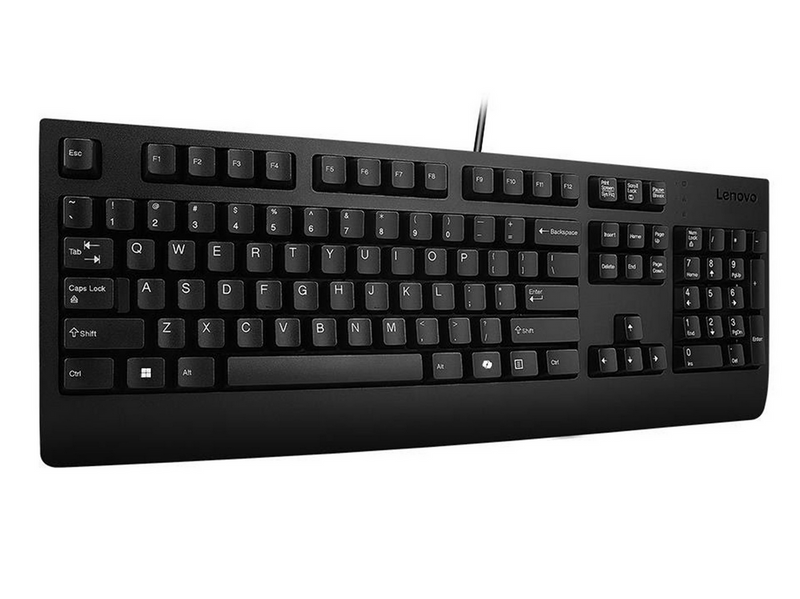 Lenovo Preferred Pro II USB Keyboard Danish - Tastatur - Dänisch - Schwarz