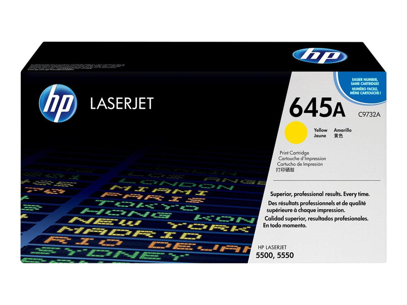 HP 645A / C9732A Yellow Toner - Tonerpatrone Gelb