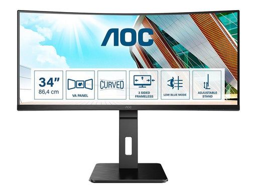34" AOC CU34P2A - 3440x1440 (UWQHD) - 100Hz - VA