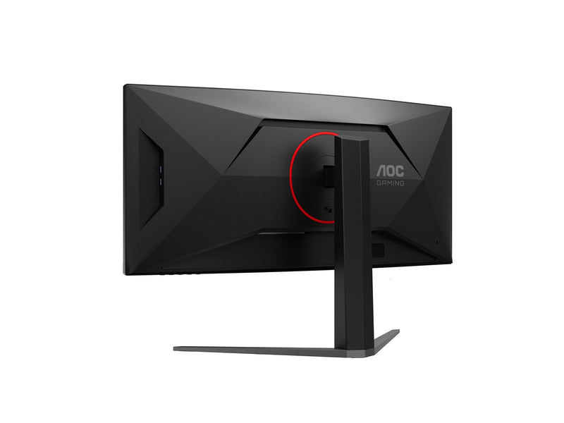 34" AOC G4 CU34G4ZCA computer monitor 86.4 cm (34") 3440 x 1440 pixels Black Red