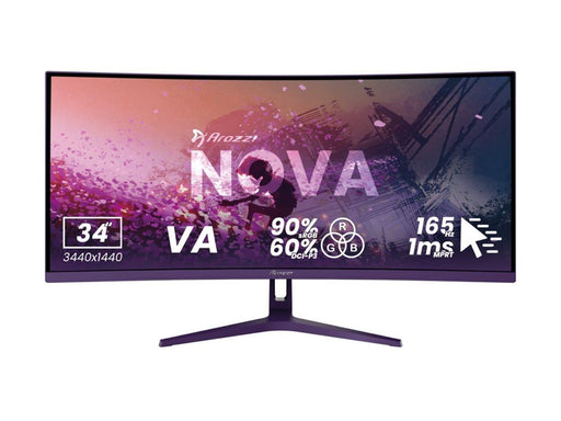 34" Arozzi Nova 34″ Curved computer monitor