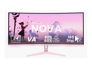 34" Arozzi Nova 34″ Curved computer monitor