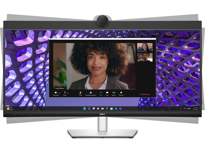 34" Dell P3424WEB - 3440x1440 (UWQHD) - 60Hz - IPS - 90W USB-C - KVM switch *DEMO*