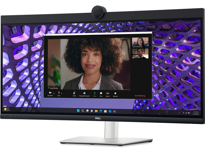 34" Dell P3424WEB - 3440x1440 (UWQHD) - 60Hz - IPS - 90W USB-C - KVM switch *DEMO*