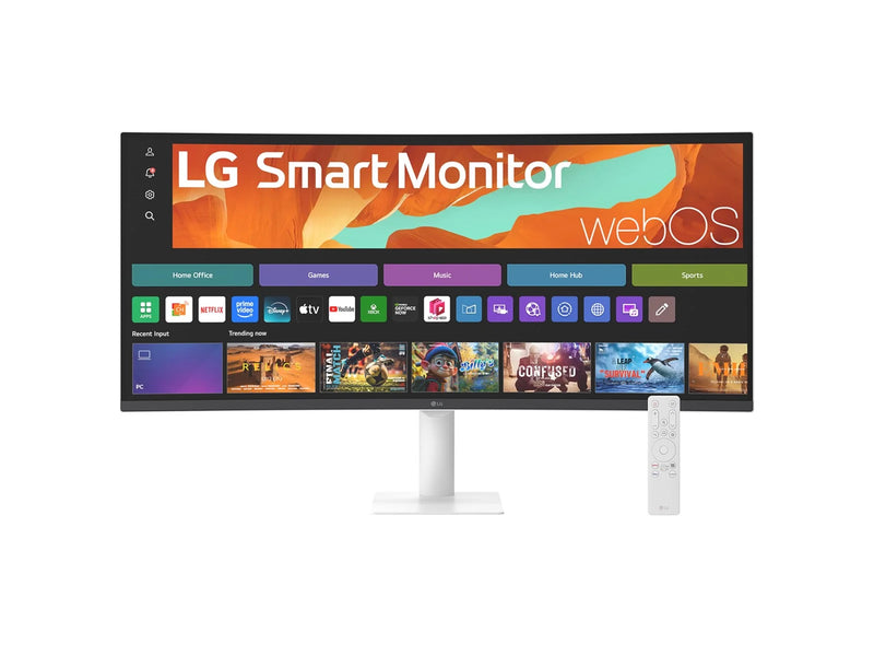34" LG 34U601SA-W computer monitor