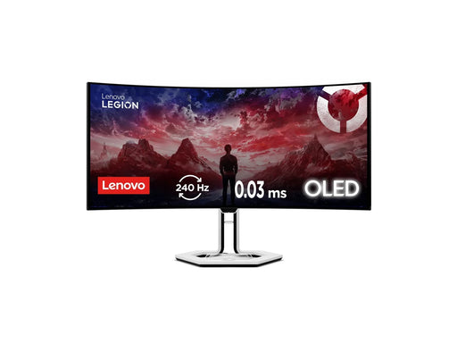34" Lenovo Legion PRO 34WD-10 - 3440x1440 (UWQHD) - 240Hz - OLED - 140W USB-C - KVM switch
