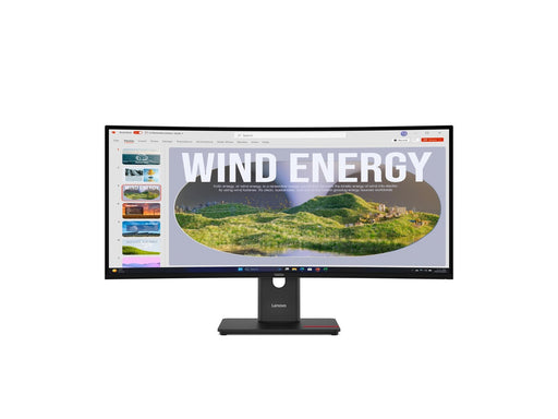 34" Lenovo ThinkVision T34WD-40 - 3440x1440 (UWQHD) - 120Hz - VA - 100W USB-C