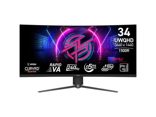 34" MSI MPG 346CQRF X24 - 3440x1440 (UWQHD) - 240Hz - VA - 98W USB-C