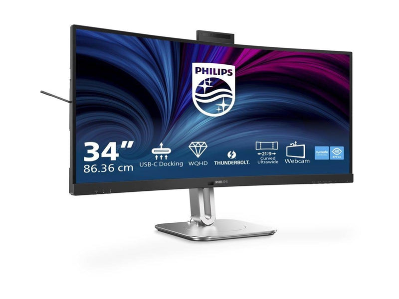 34" Philips 6000 Series 34B2U6603CH - 3440x1440 (UWQHD) - 120Hz - VA - 100W USB-C - KVM switch