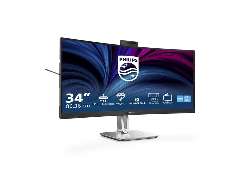 34" Philips 6000 Series 34B2U6603CH - 3440x1440 (UWQHD) - 120Hz - VA - 100W USB-C - KVM switch