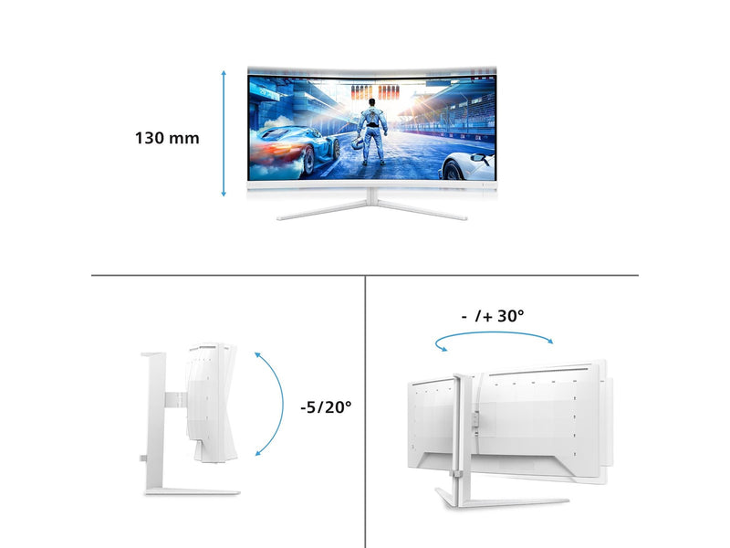 34" Philips Evnia 5000 34M2C5501A - 3440x1400 - 180Hz - VA