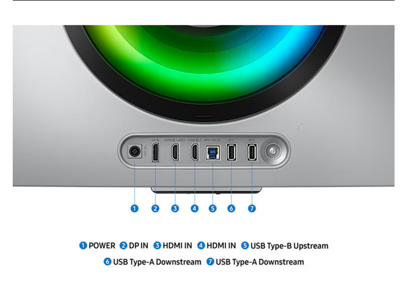 34" Samsung Odyssey OLED G8 S34DG850SU - 3440x1440 (UWQHD) - 175Hz - OLED