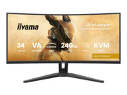 34" iiyama G-MASTER Gold Phoenix - 3440x1440 (UWQHD) - 240Hz - VA - KVM switch