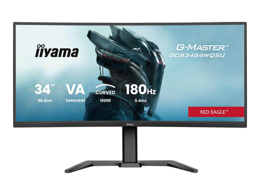 34" iiyama G-MASTER Red Eagle GCB3484WQSU-B1 - 3440x1440 - 180Hz - VA
