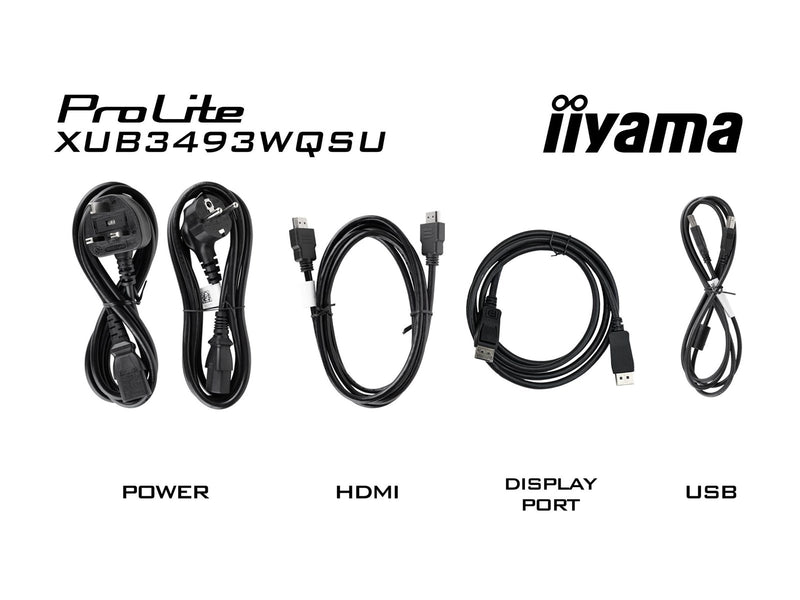 34" iiyama ProLite XUB3493WQSU-B6 - 3440x1440 - 120Hz - IPS