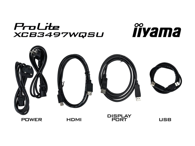 34" iiyama XCB3494WQSU-B1 - 3440x1440 (UWQHD) - 120Hz - VA