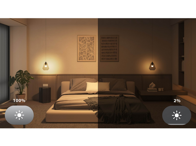 Philips Hue Essential A60 - E27 Smart Bulb - 806 lumen - 8 W - 3 pack
