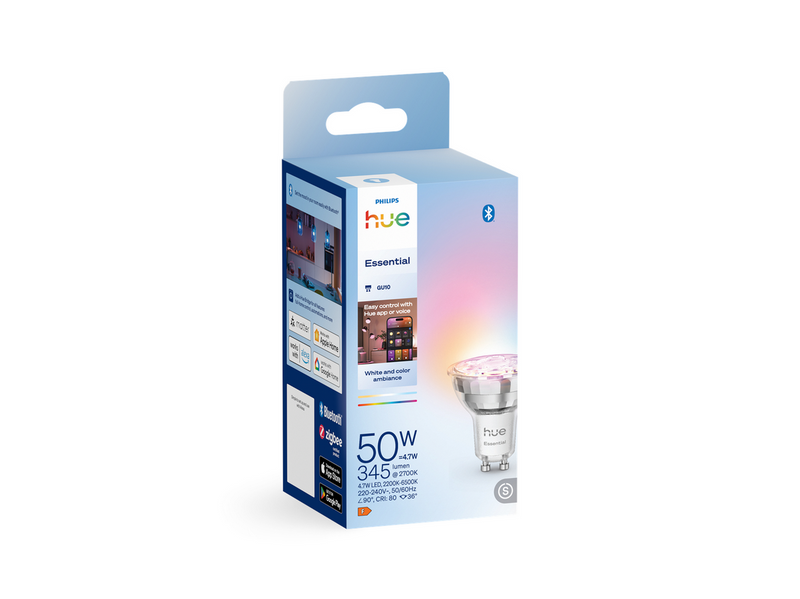 Philips Hue Essential GU10 - smart spotlight - 345 lm - 4.7W
