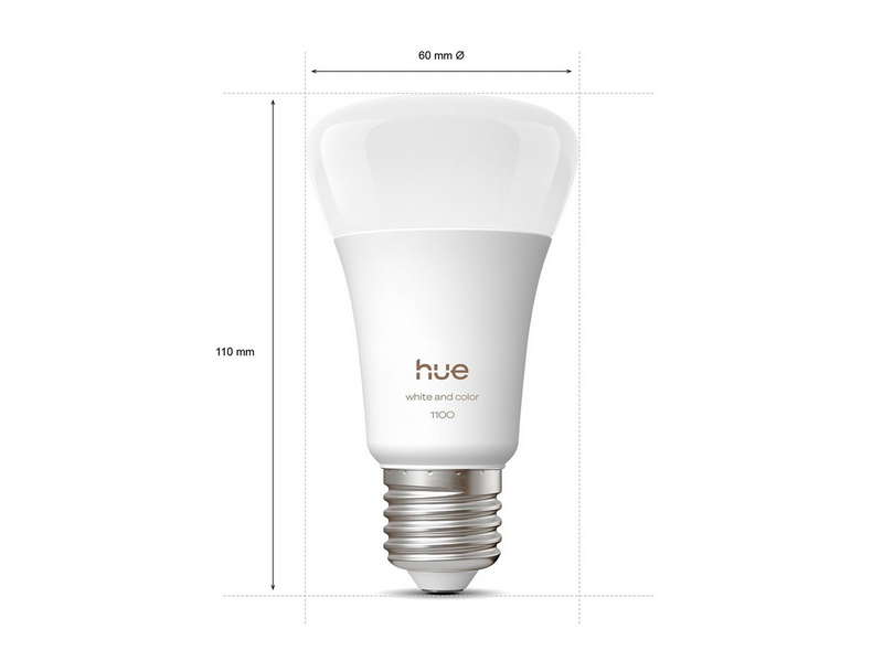 Philips A60 - E27 smart bulb - 1100 - 2-pack