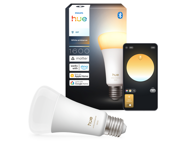 Philips A67 - E27 smart bulb - 1600