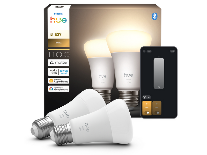 Philips Hue W 1100 A60 E27 2P EU