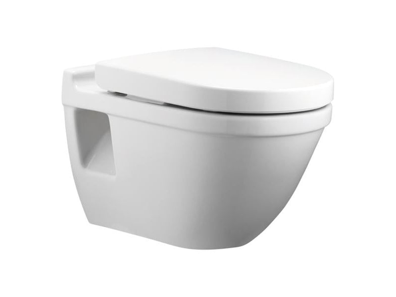 Pressalit 3 white with soft close and lift-off