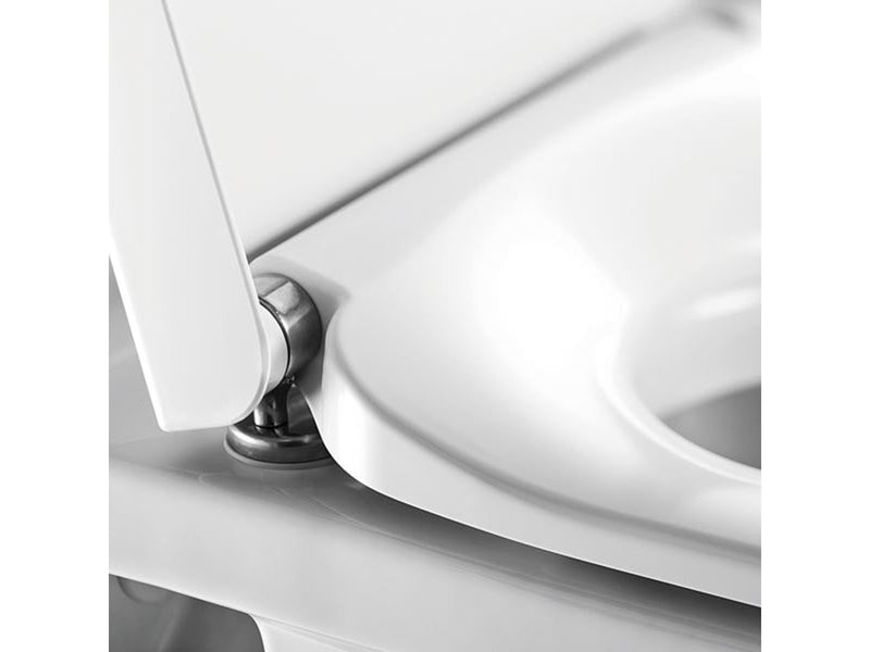 Pressalit 3 white with soft close and lift-off