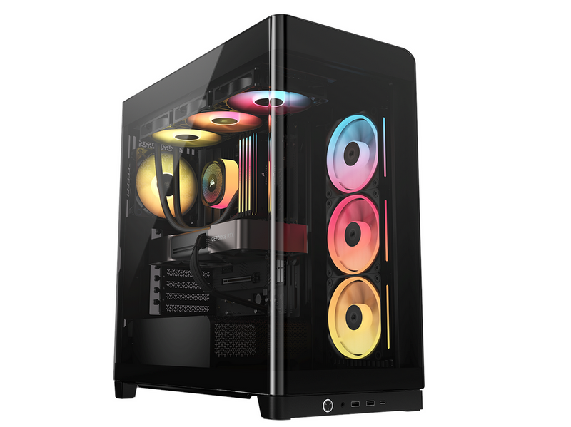 Corsair FRAME 4500X LX-R RGB Black - Gehäuse - Miditower - Schwarz