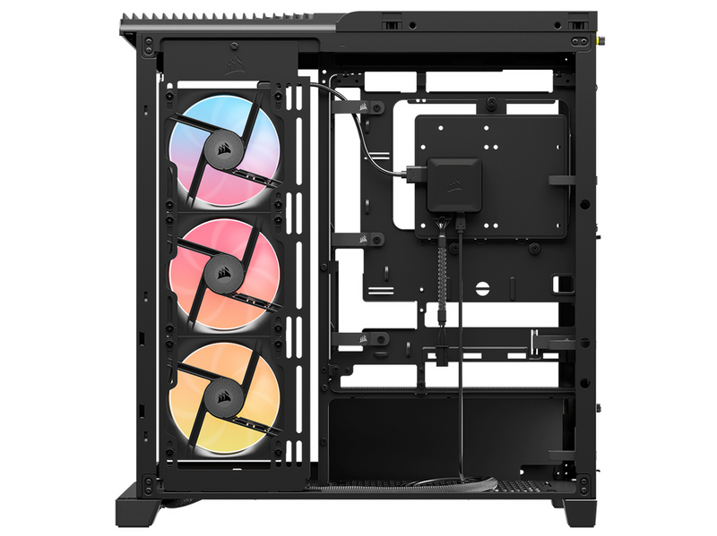 Corsair FRAME 4500X LX-R RGB Black - Gehäuse - Miditower - Schwarz