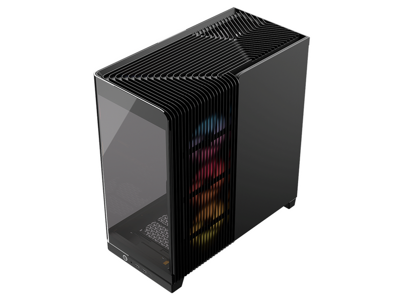Corsair FRAME 4500X LX-R RGB Black - Gehäuse - Miditower - Schwarz