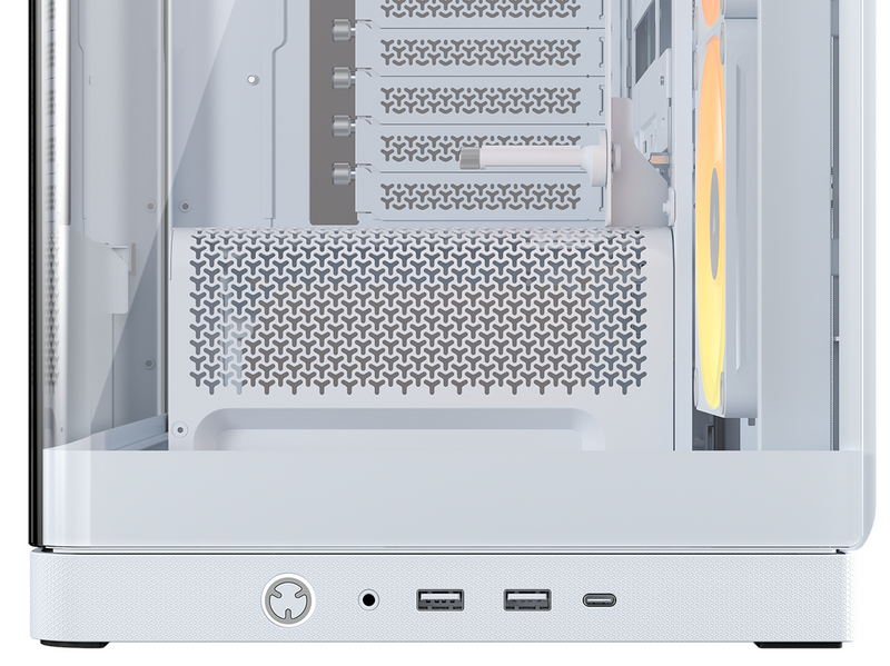 Corsair FRAME 4500X LX-R RGB White - Gehäuse - Miditower - Weiß