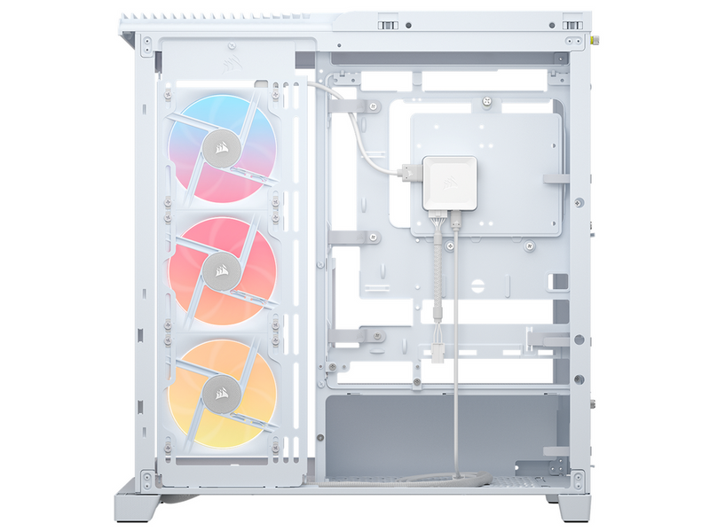 Corsair FRAME 4500X LX-R RGB White - Gehäuse - Miditower - Weiß