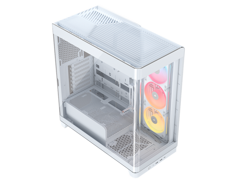 Corsair FRAME 4500X LX-R RGB White - Gehäuse - Miditower - Weiß