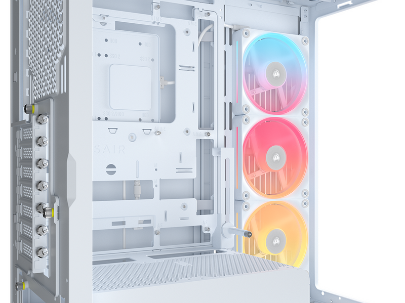 Corsair FRAME 4500X LX-R RGB White - Gehäuse - Miditower - Weiß