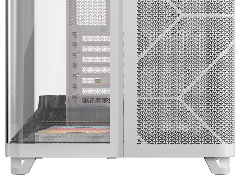 Corsair AIR 5400 RS-R ARGB White - Gehäuse - Miditower - Weiß