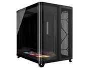 Corsair AIR 5400 LX-R LINK Black - Gehäuse - Miditower - Schwarz