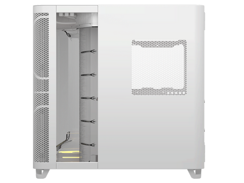 Corsair AIR 5400 LX-R LINK White - Gehäuse - Miditower - Weiß